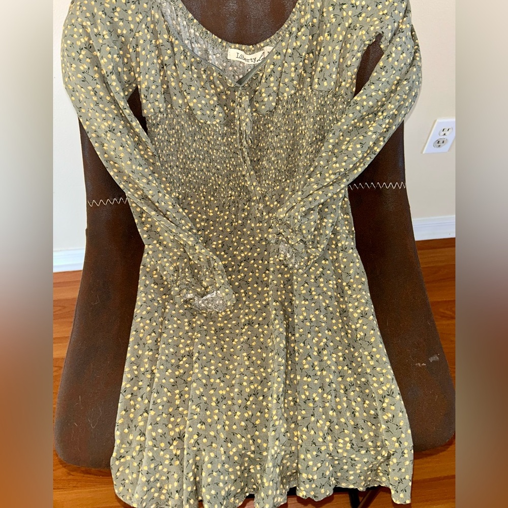 Long sleeve summer dress
